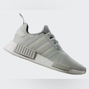 Adidas NMD_R1 Shoes Gray/White Sneakers W9